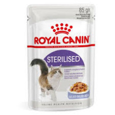 Royal Canin Sterilised Wet cat food in Jelly 絕育後成貓 (啫喱 ) 85g X12